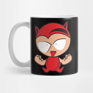 Cute Little Devil Cartoon Mug